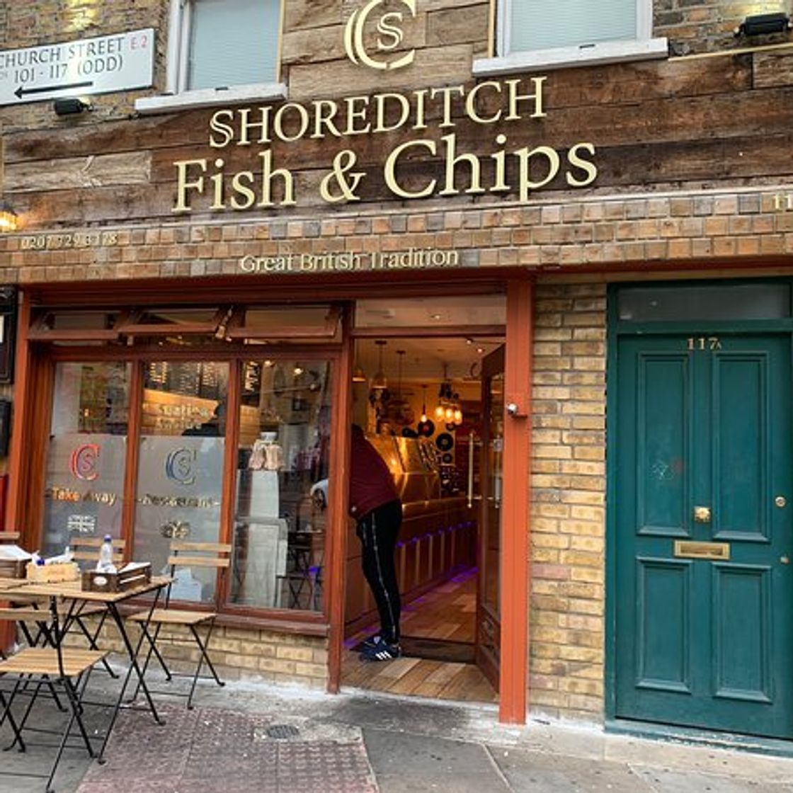 Restaurantes Shoreditch Fish and Chips