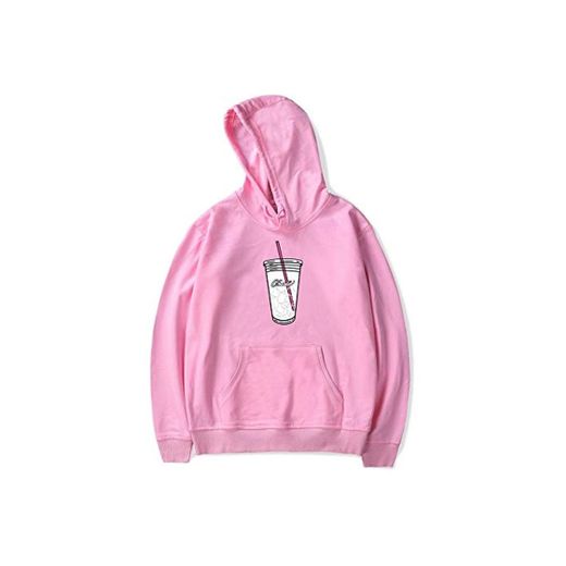 HHNN Sudaderas con Capucha Estampadas Hype House Unisex Hombres Y Mujeres Casual