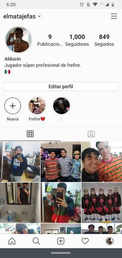 Mi insta jajajas