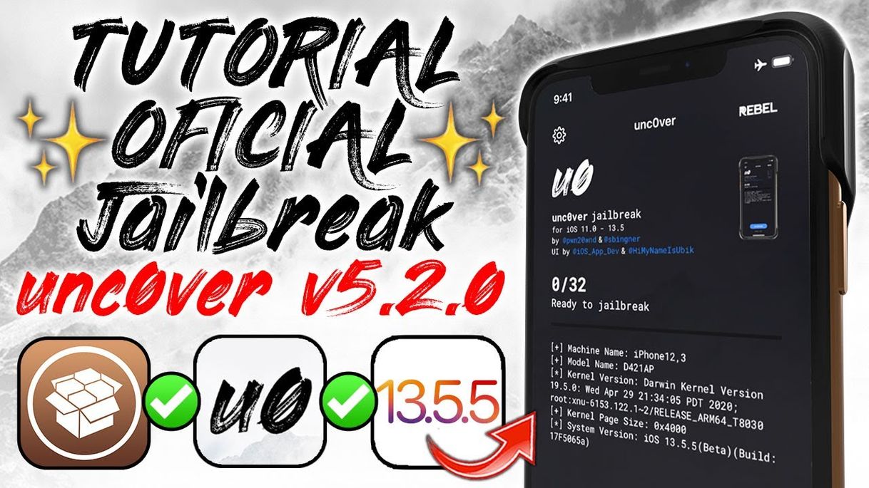 Moda TUTORIAL ¡NUEVO JAILBREAK iOS 13.5.5! unc0ver OFICIAL ...