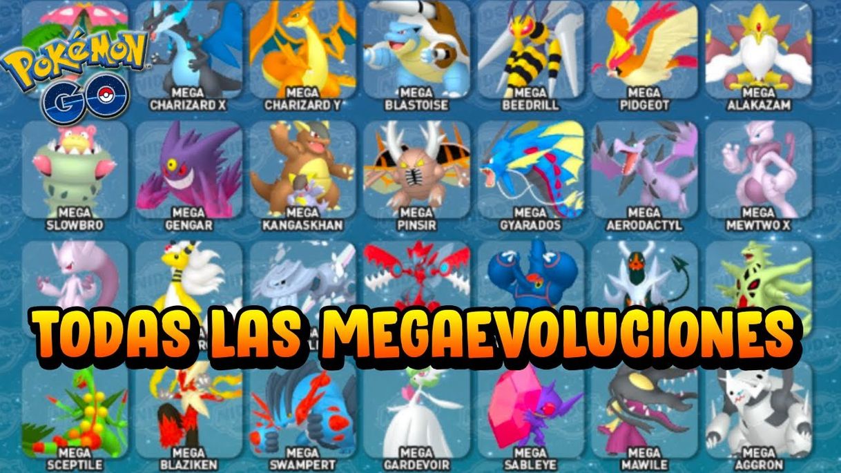 Fashion TODAS LAS MEGA EVOLUCIONES DISPONIBLES HASTA EL MOMENTO 