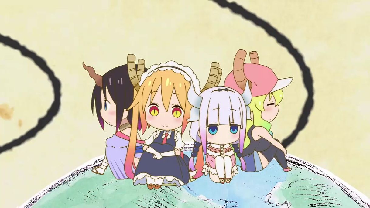 KOBAYASHI SAN CHI NO MAID DRAGON ED FULL - YouTube
