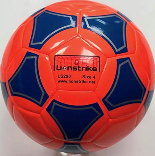Balón de fútbol de cuero ligero de alta calidad, tamaño 4, adecuado