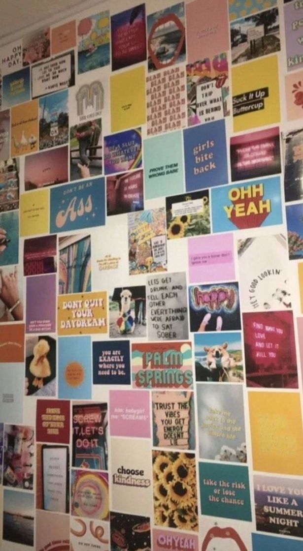 Social Una pared aesthetic 