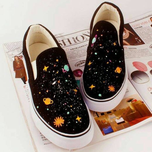 Galaxy Canvas Shoes