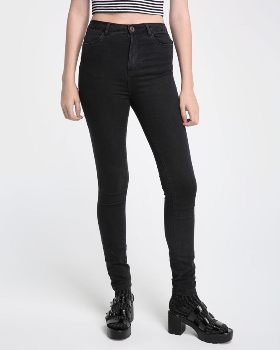 Social Calça Jeans Preta