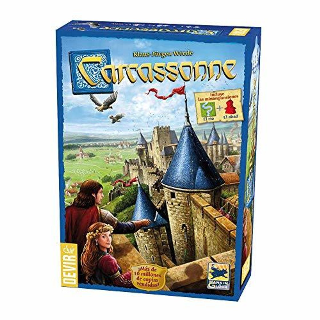 Social Devir - Carcassonne, Juego de Mesa