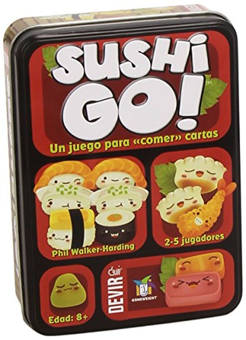 Game Devir- Sushi Go Juego de Mesa, Multicolor, Miscelanea