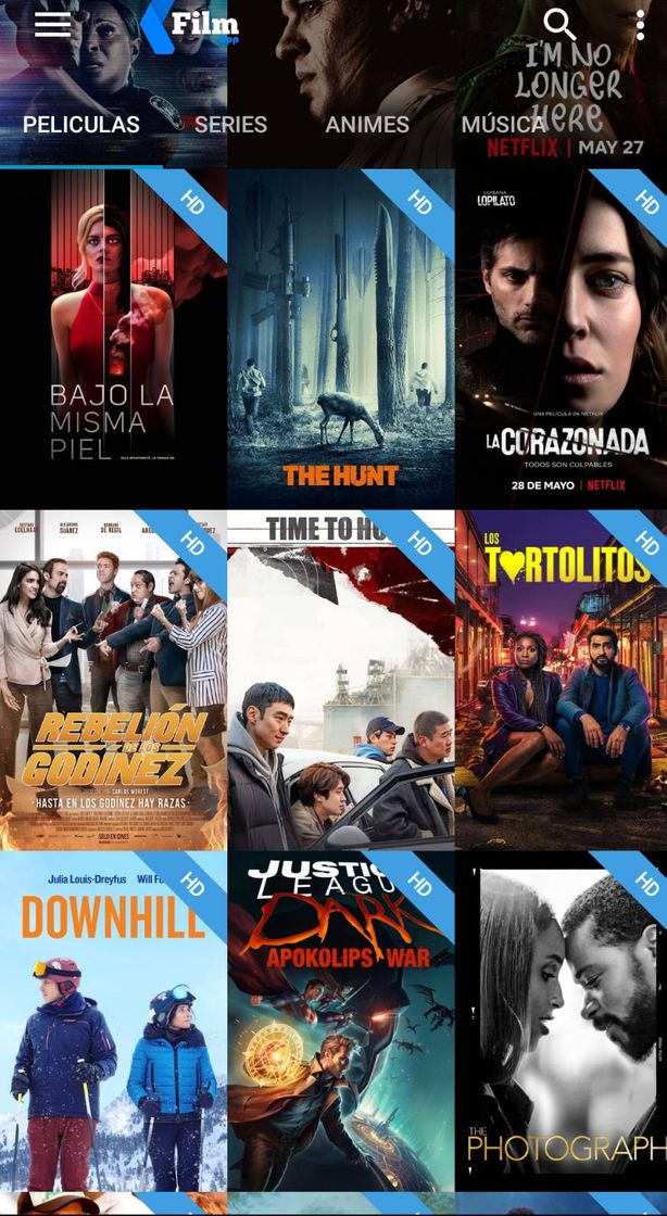 Movies Películas y series,gratis para ver y descargar con FILM APP!