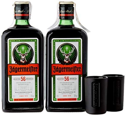 Jagermeister - Licor con 2 Vasos