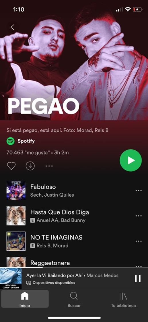 Canción Lo q más suena 💥