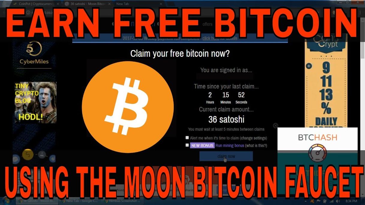 Moda Moon Bitcoin | Free bitcoin faucet