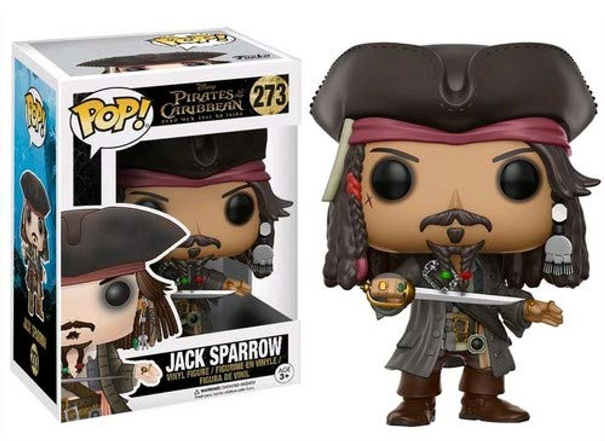 Social Funko - POP! Vinilo Colección Piratas del Caribe - Figura Jack Sparrow