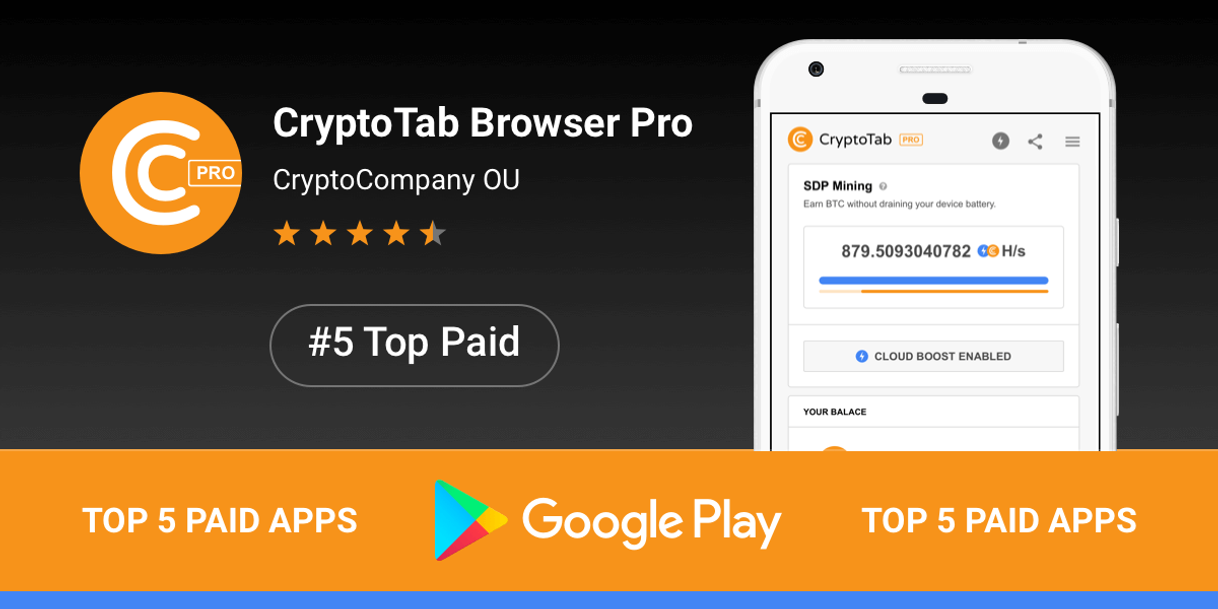 App Navegador Crypto Tab