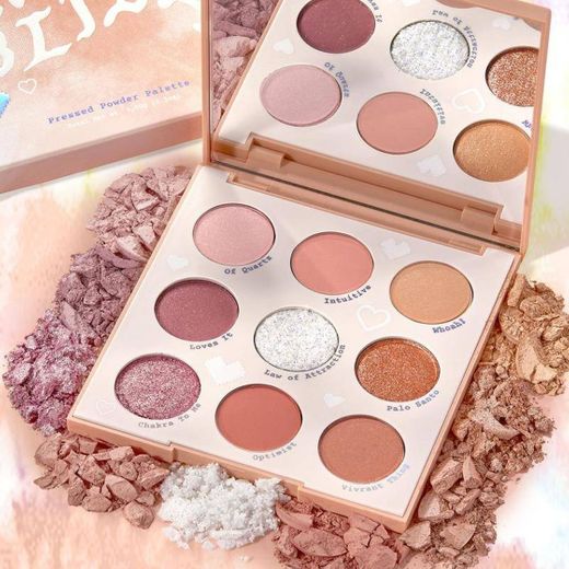 Miss Bliss Pinky Coral Makeup Shadow Palette