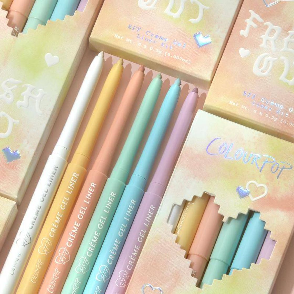 Social Fresh Cut Pastel Rainbow Crème Gel Liner Kit