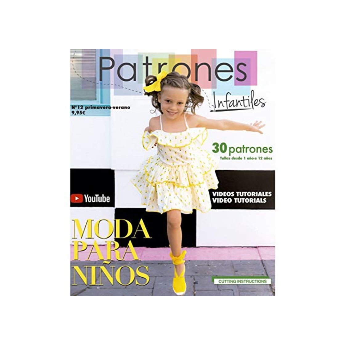 Social Revista Patrones Infantiles nº 12. Patrones de costura infantil, Moda primavera-verano. 30
