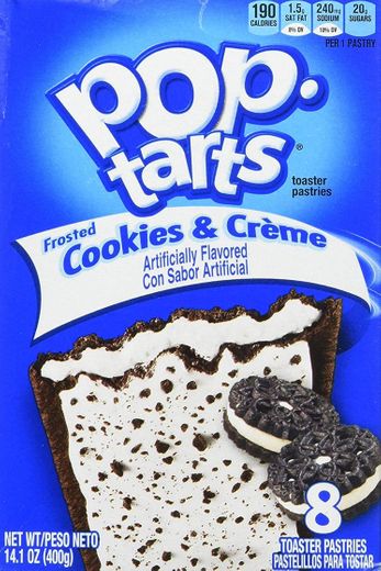 Pop tarts cookies & creme 
