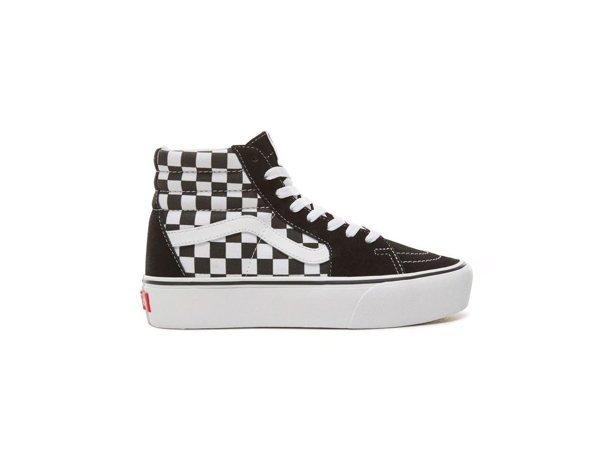 Social Vans Sk8 Hi Platform Calzado Checkerboard