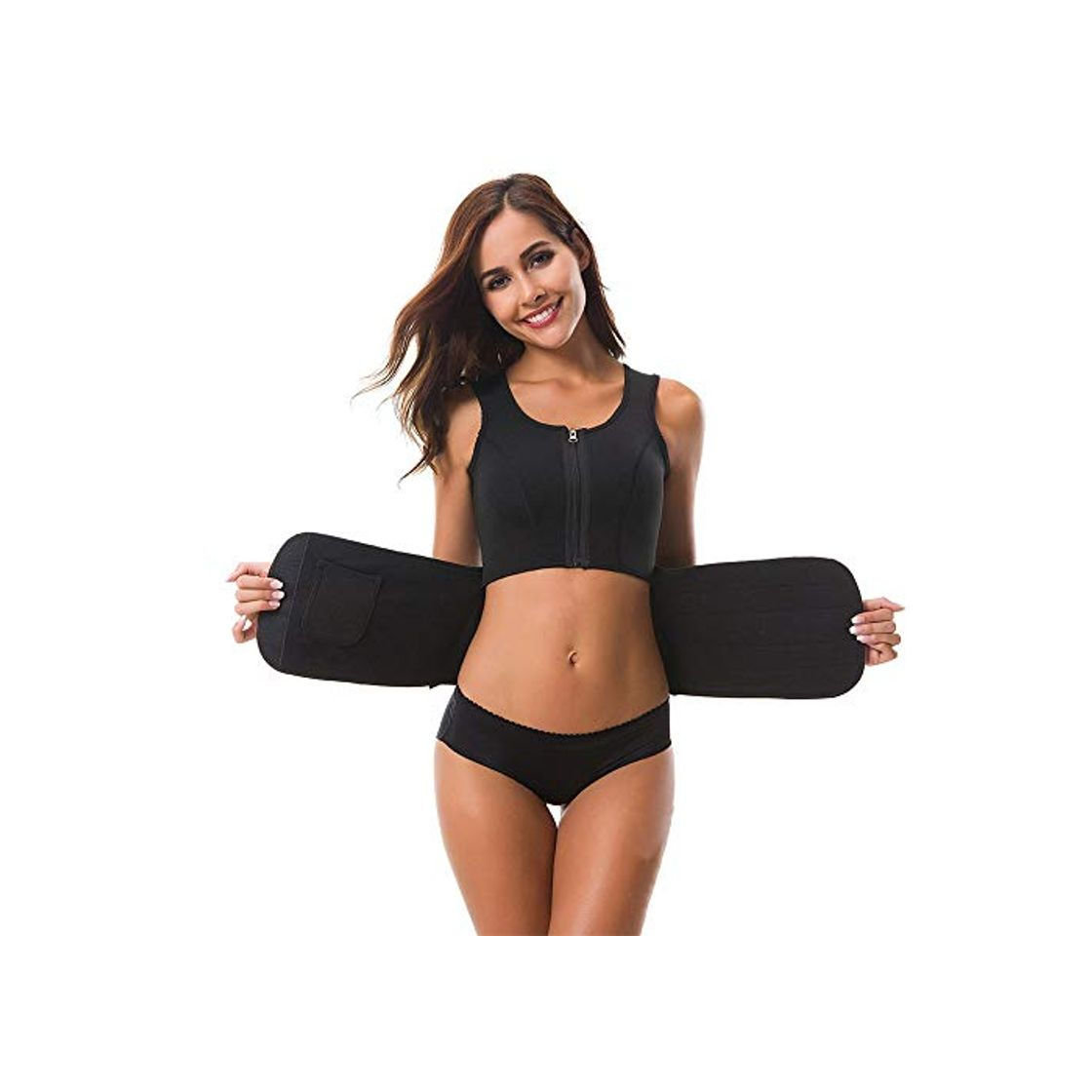 Producto Ajustable Corsé para Mujer Post Embarazo Después del nacimiento Especial Belly Postparto Apoyo postnatal Faja Cinturón Quema de grasa Perdió peso Cinturón adelgazante Tummy Triner Band Abdomen Abdomin