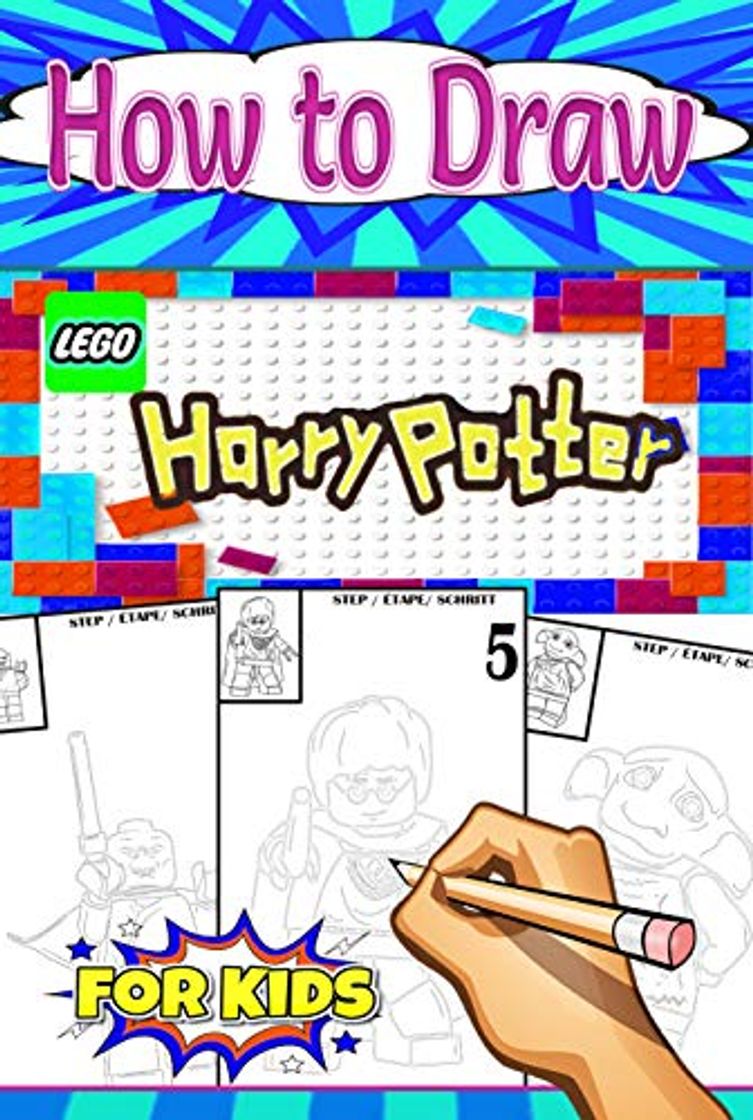 Book How to Draw LEGO Harry Potter: Fun Activity for Kids and Teens