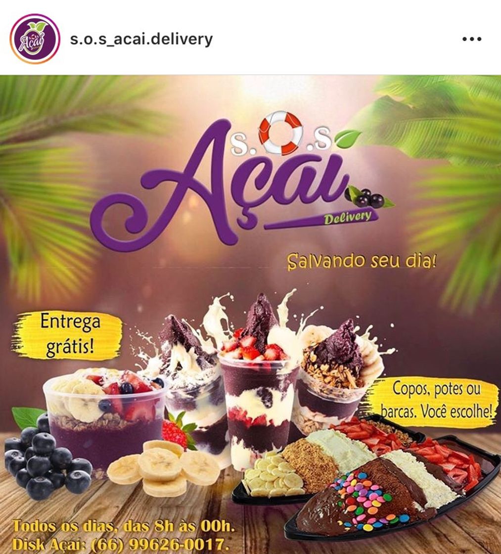 Restaurants S.O.S Açaí 