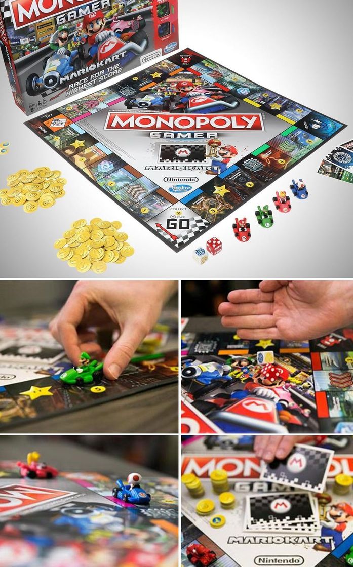 Videojuegos MONOPOLY MarioKart❤️🖤