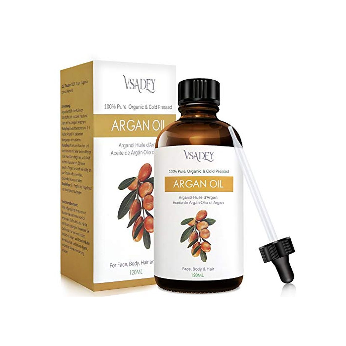 Producto Vsadey Aceite de Argán 120ml