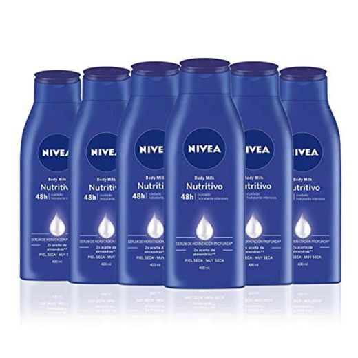 NIVEA Body Milk Nutritivo en pack de 6