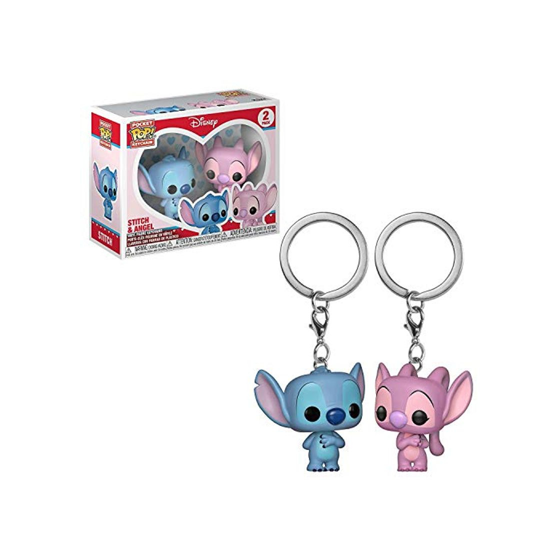 Social Funko 36370 Pocket Pop! Llavero 2 Unidades