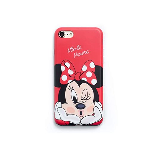 Onix Store Disney Minnie and Mickey Case for iPhone 7Plus/8 Plus, TPU