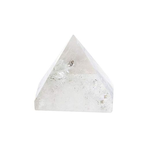 TOPINCN - Pirámide de Cuarzo con Cristal Blanco Natural para curación de
