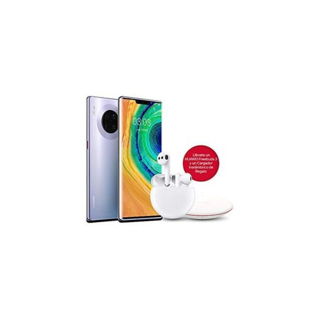Social HUAWEI Mate30 Pro - Smartphone con Pantalla Curva de 6.53" (Kirin 990,