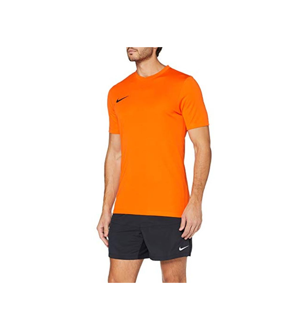 Moda Nike Park VI Camiseta de Manga Corta para hombre, Naranja