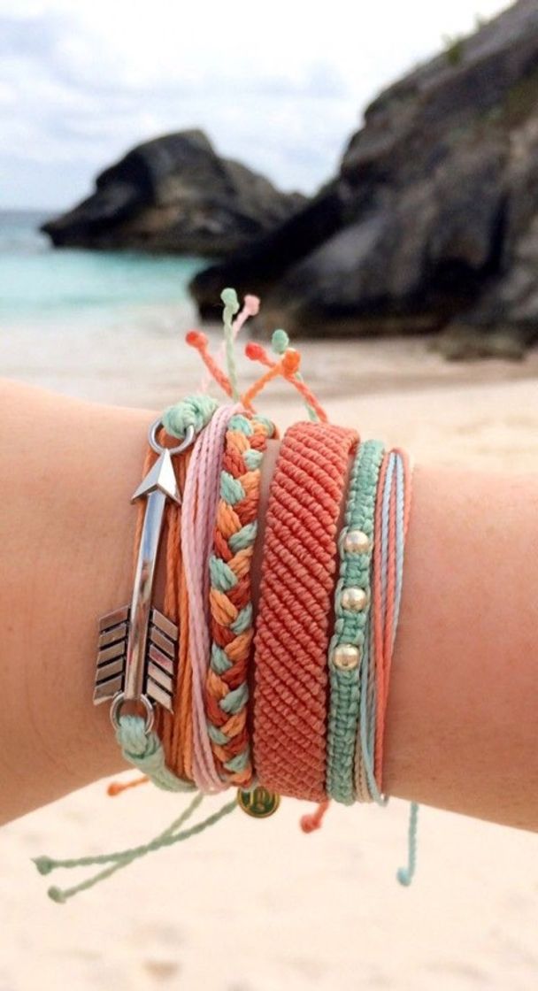 Moda pulseiras 🌊🌅