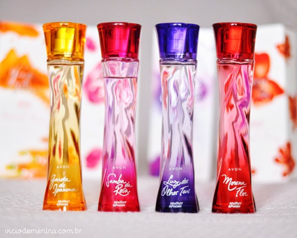 Moda Perfumes Avon - Mulher e Poesia - Vício de MeninaVício de Menina