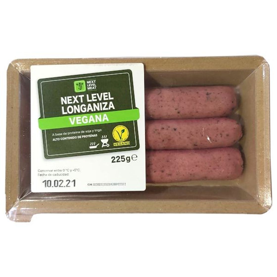 Producto Salchichas Next Level Vegan Lidl 