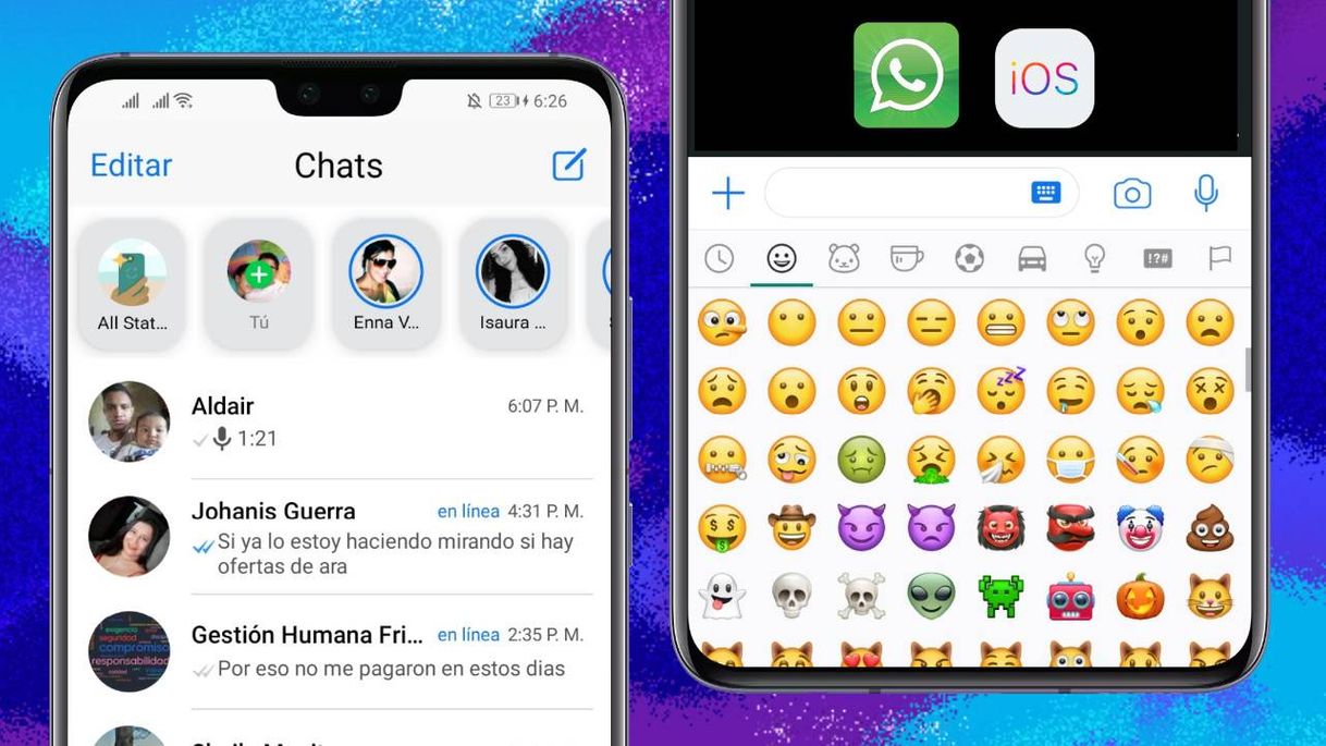 Social WHATSAPP ESTILO IPHONE ACTUALIZADO JULIO 2020