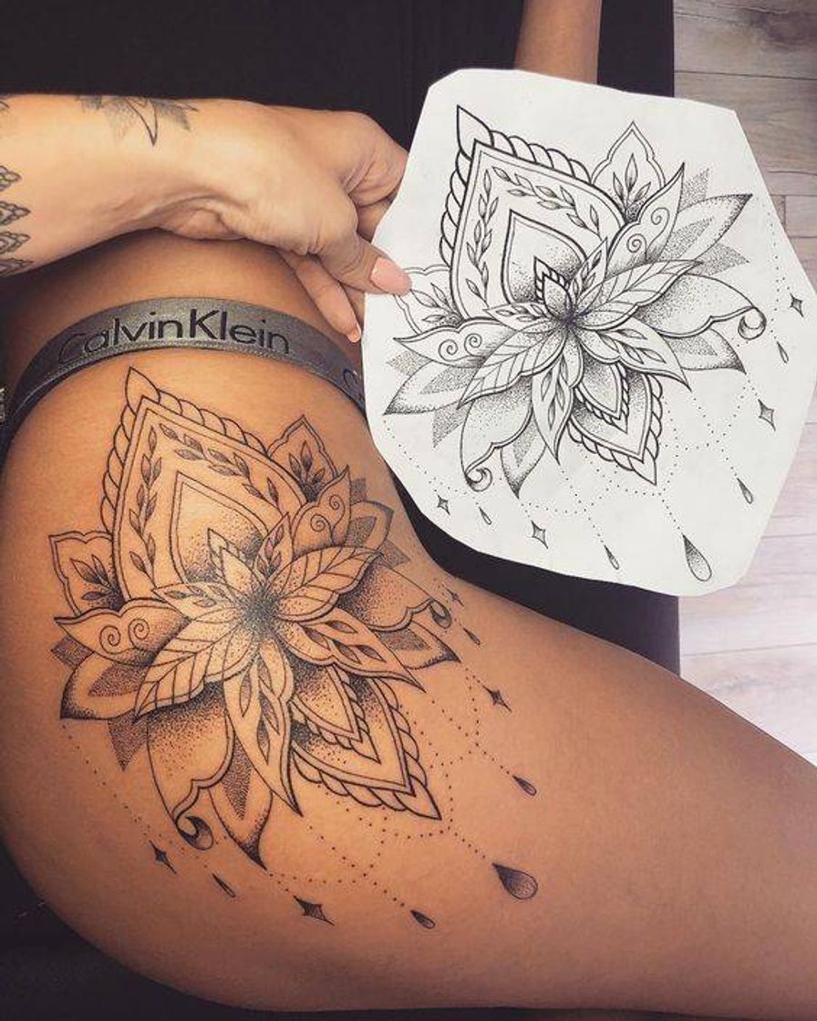 Moda Tattoo linda 😍