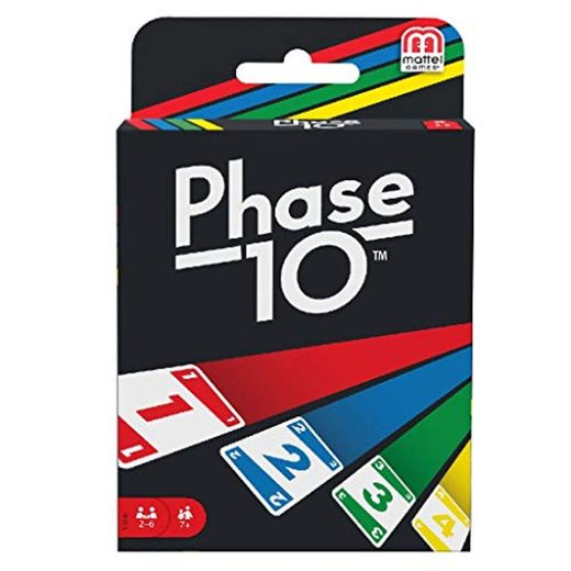 Mattel Games Phase 10 Juego de emparejar Cartas - Juegos de Cartas