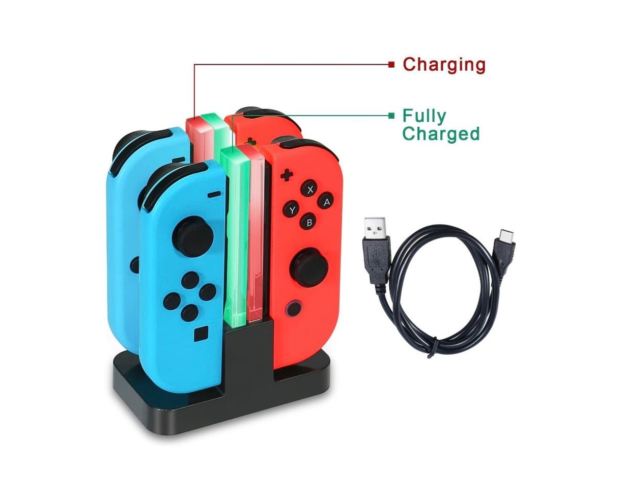 Social Cargador de mandos Switch