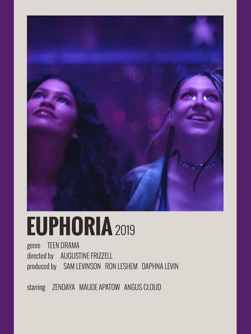 Fashion Minimalist poster Euphoria