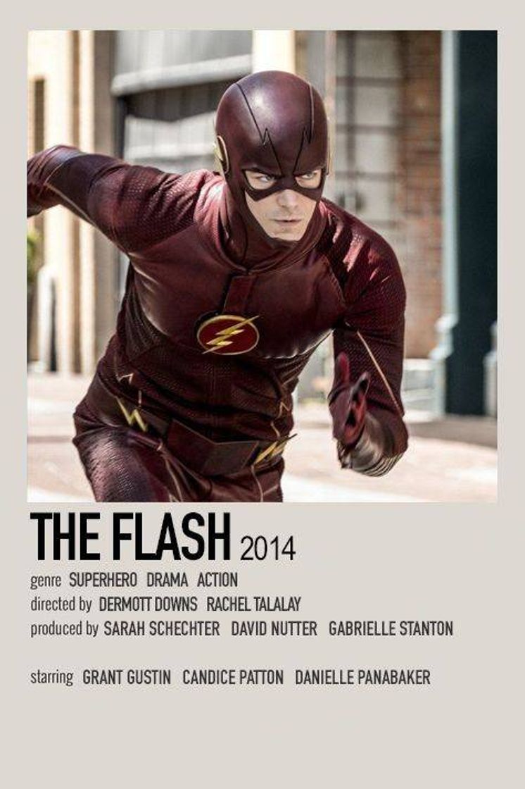 Fashion Minimalist poster The flash