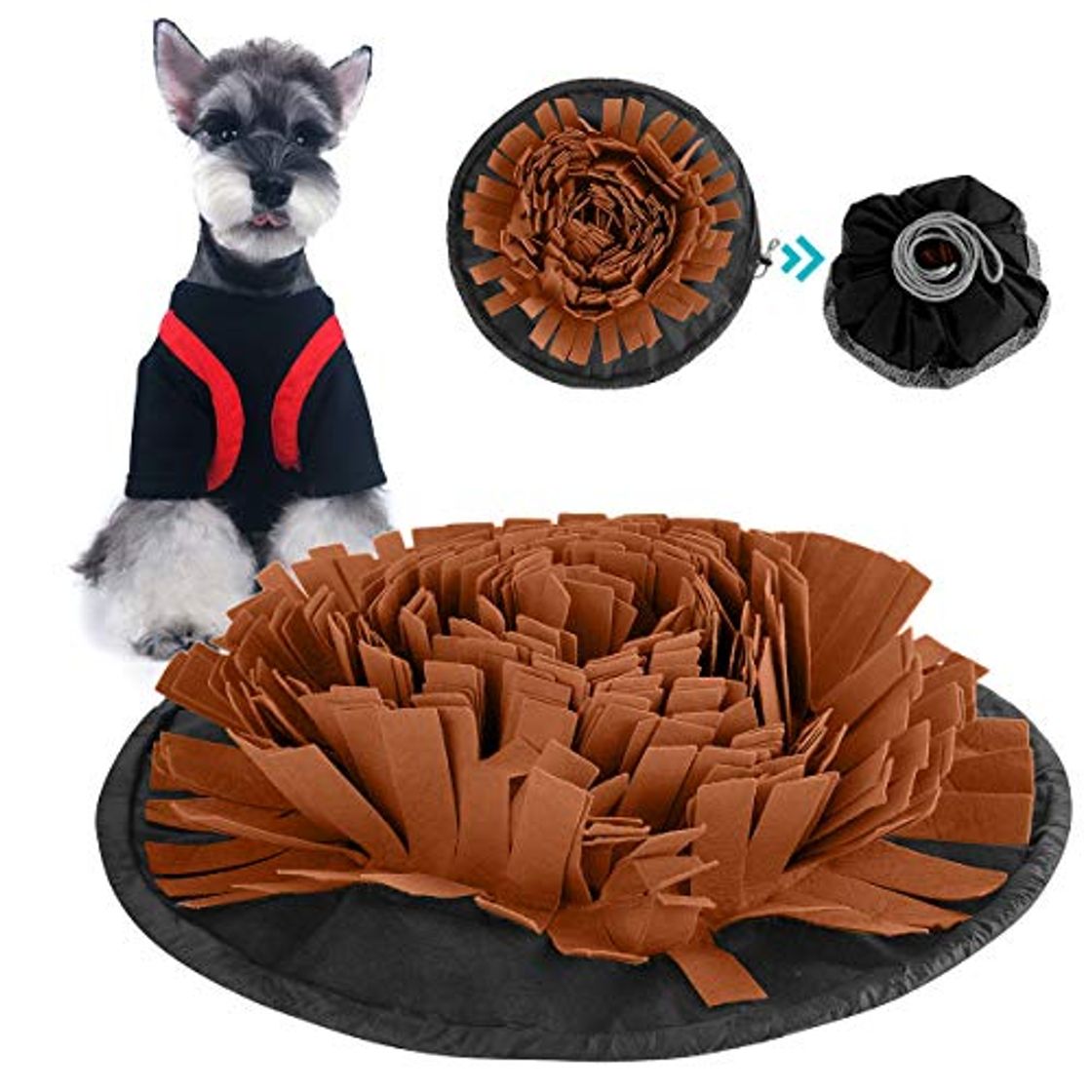 Social Petyoung Pet Snuffle Mat Dog Feeding Mat for Dogs