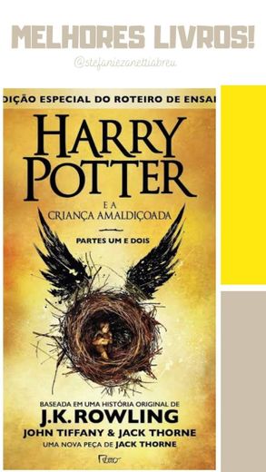 Harry Potter e a Criança Amaldiçoada - Partes Um e Dois: Guião