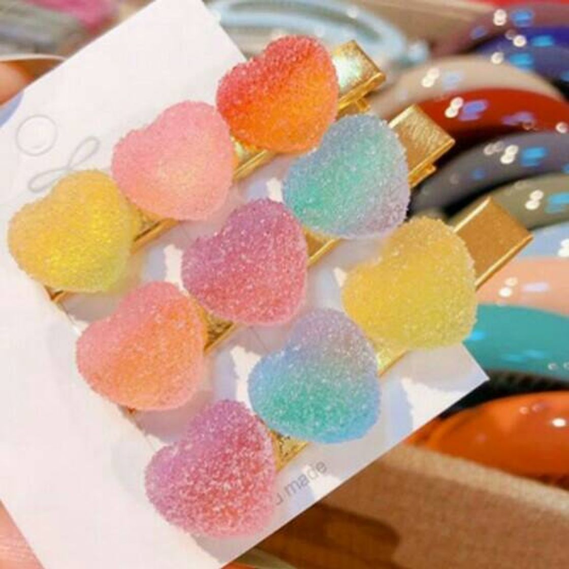 Moda Harajuku Kawaii Candy Mixed Color Hair Pin (1Pcs)