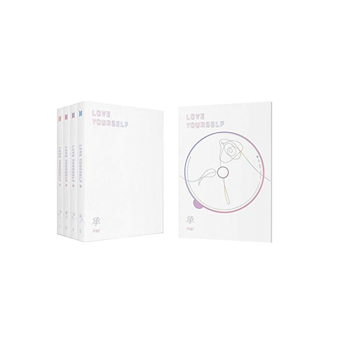 Producto BTS [V Ver.] LOVE YOURSELF Her 5th Mini Album BANGTAN BOYS CD