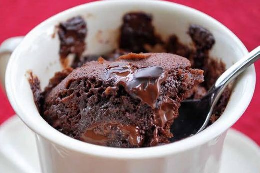 Receita de Brownie de caneca, fácil e delicioso!