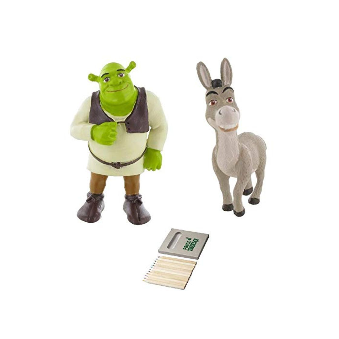 Productos Price Toys Shrek Mini Figura Juguetes - Fiona, Shrek, Burro y el