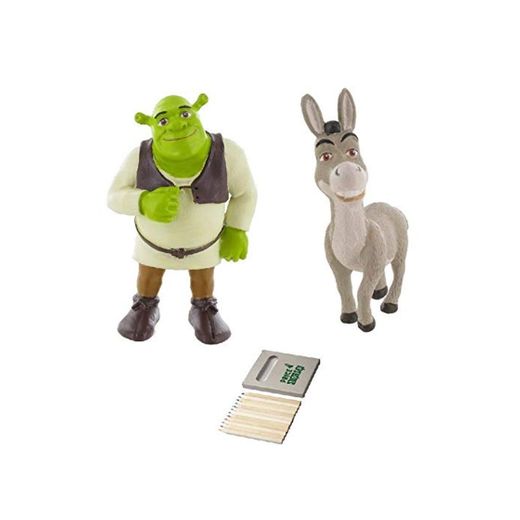 Price Toys Shrek Mini Figura Juguetes - Fiona, Shrek, Burro y el